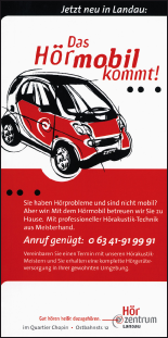 Hausbesuche Flyer